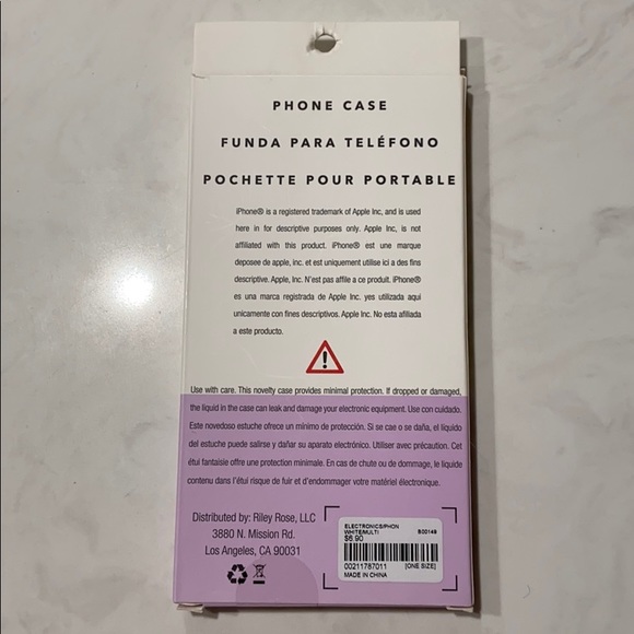 iPhone SE, 7/8 pink glitter phone case - Picture 2 of 3